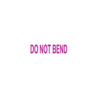 Imagem de Carimbo «Don't BEND» - Rosa