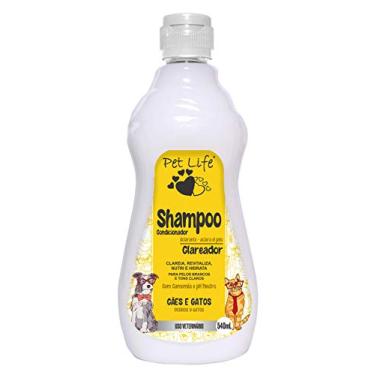 Imagem de Pet Life Shampoo Clareador Cães E Gatos 500Ml
