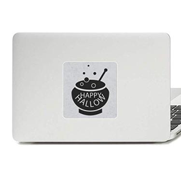 Imagem de Um pote de adesivo preto de Halloween decalque vinil paster laptop decoração PC