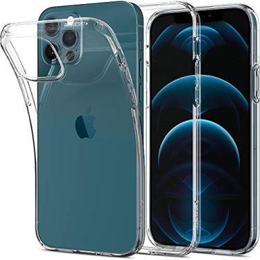 Imagem de Spigen Capa Liquid Crystal Projectada para Apple iPhone 12 / iPhone 12 Pro - Transparente