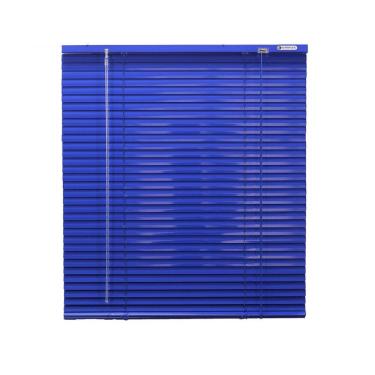 Imagem de Persiana Horizontal Alumínio Azul (Largura 140 x 160 cm Altura) 25mm - cortina 1,40 x 1,60 m