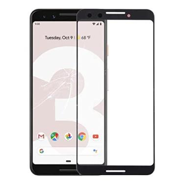 Imagem de Front Screen Outer Glass Lens for Google Pixel 3(Black)