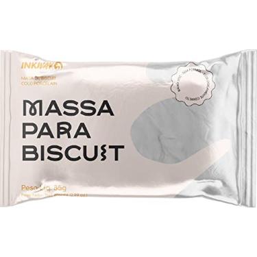 Imagem de Massa Para Biscuit, Ink Way, Porcelana Fria, 85G, Branco