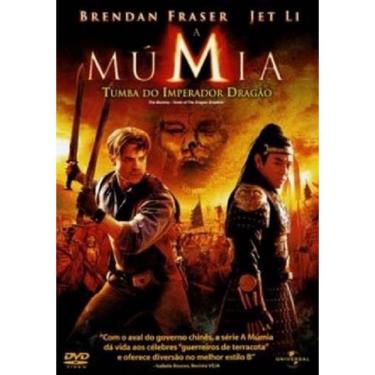 Imagem de Dvd A Múmia Tumba Do Imperador Dragão  2008  Brendan Fraser