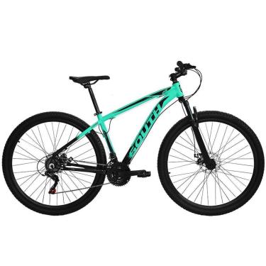 Imagem de Bicicleta Aro 29 MTB Legend Câmbio Shimano Freio Disco South - Laranja Neon e Grafite - 19-Unissex
