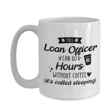 Imagem de Caneca de café para gestor de empréstimo, presente para agente de empréstimo, presente para agente de empréstimo, presentes para amigo, ideia de presente de aniversário de Natal (425 g)