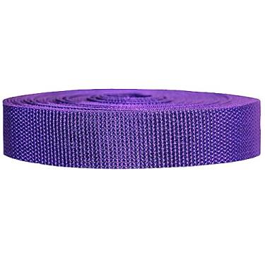 Imagem de Strapworks Correias de polipropileno pesado – Correia de poliéster resistente para reparo de equipamentos de bricolagem ao ar livre, 3,8 cm x 45 m, roxo