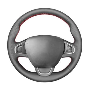Imagem de Capa de volante, para Renault Clio 4 IV 2016-2020, personalize couro costurado à mão DIY