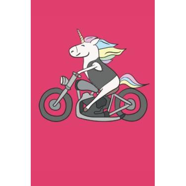 Imagem de Notizbuch Born To Bike Einhorn I Motorrad Fan Biker Fun