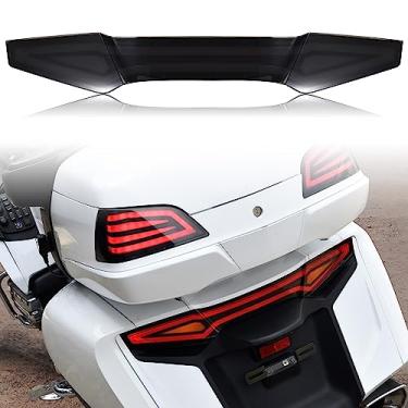 Imagem de VEISUTOR Luz traseira de LED para Gold Wing GL1800 12-17, luz traseira de lente fumada com luz de seta de freio e luz traseira de para-lama traseiro substitui para Honda Gold Wing GL1800 2012-2017 acessórios