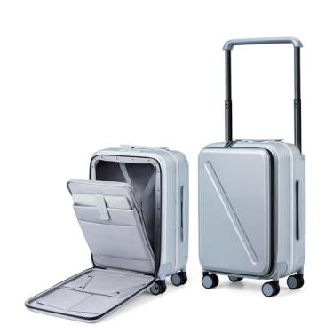 Imagem de Malas de viagem rígidas Milada, Cinza, 20-Inch Carry-On, Viagens