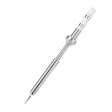 Imagem de Mini caneta ponta de aço inoxidável para substituir ferro de solda TS100 Ponta de ferro de solda Ferramenta de ponta de cabeça de ferro de solda de reposição Mini portátil (TS100-C1)