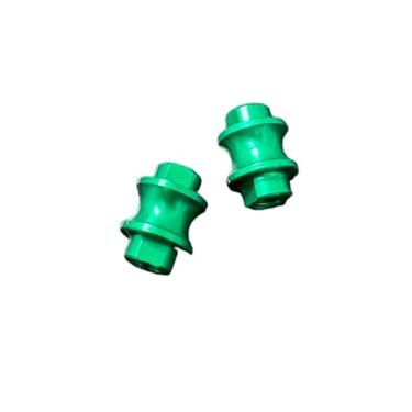 Imagem de August Engineering Espaçador de barril de substituição de alumínio (par) para Benchmade Bugout 535 e Mini Bugout 533 faca não incluída (verde)