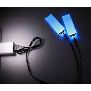 Imagem de mlnyitus Halloween LED Mask Kit Cosplay Eyes for Halloween Birthday Party Festivals Night Decorations for Skull Superhero Light Eyes ICE Blue