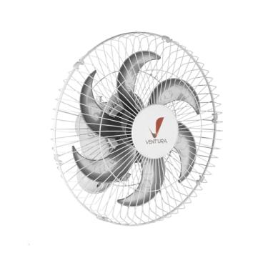 Imagem de Venti-Delta Oscilante Parede Ventura 50 cm, Bivolt Grande Aço, 795423, 150 W, Branco