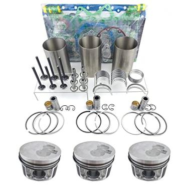 Imagem de Kit de reconstrução de motor 3TNM74 PARA Yanmar Engine SCT1 SA221 Trator 3TNM74F-SAKV Motor Mini Escavadeira Gerador 3TNM74 John Deere