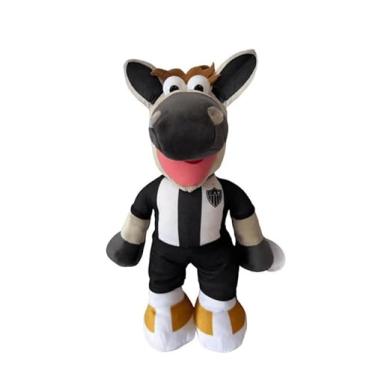 Imagem de Cavalinho do Atlético Mineiro Oficial 40cm - Pelucia do Fantastico