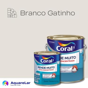 Imagem de Rende Muito Coral Fosco, BRANCO GATINHO, 3,6L