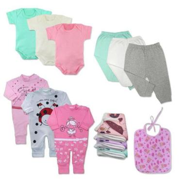 Imagem de Kit 13 Pçs Roupinha De Bebê Masculino Feminino Enxoval Lindo - Koala B