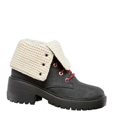 Imagem de Skechers Bota feminina fashion suéter, Preto, natural, 7