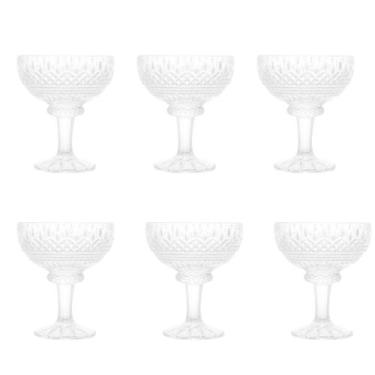 Imagem de Conjunto de 6 taças de cristal para sobremesa LYS 260ml - Wolff