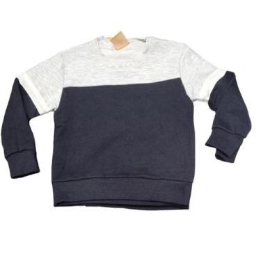 Imagem de Blusão de Moletom para Bebê: Cores e Conforto - Rovitex, Branco, Preto