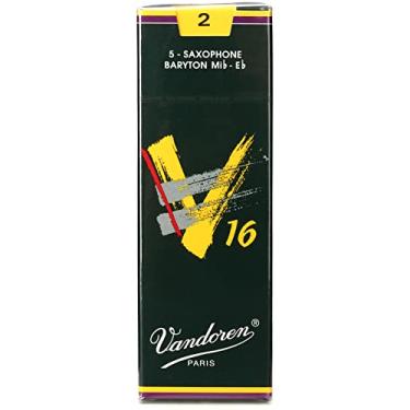 Imagem de Palhetas Vandoren SR742 Barítono Sax V16 Resistência 2; Caixa com 5