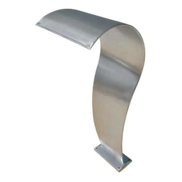Imagem de Cascata Inox Piscina High Tech Naja Pequena 60cm - Universal Inox
