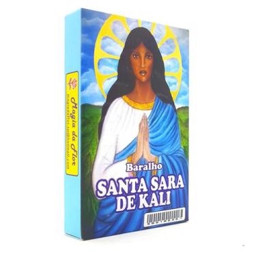 Imagem de Baralho de Tarô Cigana Sara Kali com Manual Padroeira Cigana - Magia d