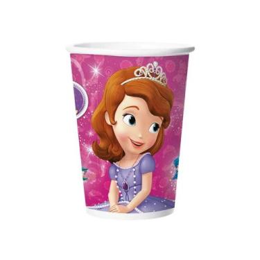 Imagem de Copo De Papel 180ml Princesa Sofia 12 Un - Regina