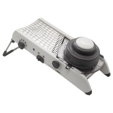 Imagem de Mandolin Fatiador Cortador Ralador Legumes Profissional Inox - Nagano