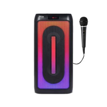 Imagem de Caixa de Som Amplificada Philco PCX4501 Flash Lights TWS 350w-1 Mic