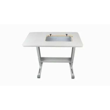 Imagem de Mesa Bancada Aberta Para Maquina Reta semi industrial  Flawil