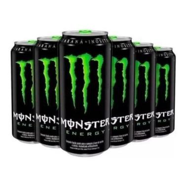 Imagem de Energetico Monster  Green Tradicional 473 Ml C/6 Und