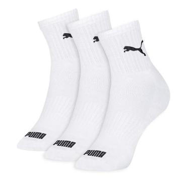 Imagem de Kit Com 3 Pares Meia Esportiva Masculina Cano Médio - Selene, Único - 