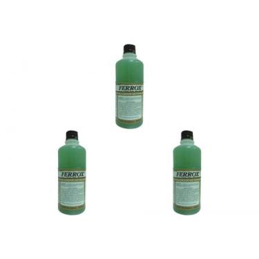 Imagem de Kit C/3 - Removedor De Ferrugem Ferrox   1/2 L Fe81
