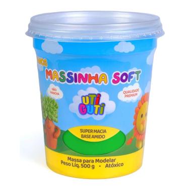 Imagem de Massa De Modelar Soft Utiguti 500g Verde Claro Fila Canson