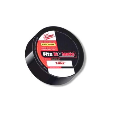 Imagem de Fita isolante de 19mm x 5m x 0,13mm uso geral - fame
