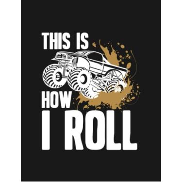 Imagem de Notebook: Monster Trucks Big Trucks: Journal Planner, 8.5x11 100 Pages Appreciation and Gratitude Gift For Loved one