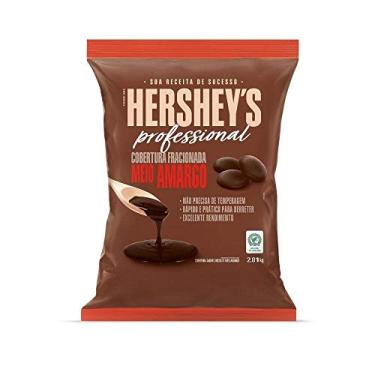 Imagem de Cobertura Fracionada Sabor Meio Amargo Hershey'S Professional (Formato Moeda) - 2,01Kg (a embalagem pode variar)