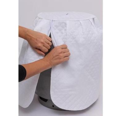 Imagem de Capa para botijão de gás envio imediato - Casa Baza Enxovais, Branco