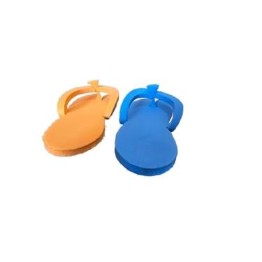 Imagem de 10 Pares de Chinelos Descartáveis de EVA, Sandálias para Pedicure, Spa, Salão de Beleza, Hotel. 0,5cm espessura