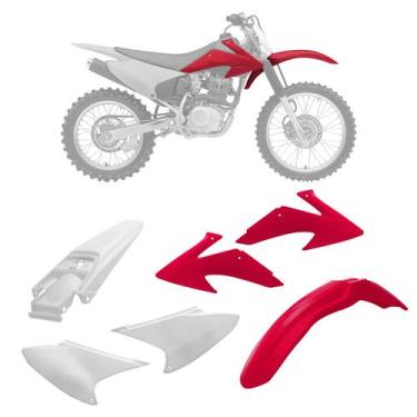 Imagem de Kit Plástico Moto Honda CRF 230 2008 2009 2010 2011 2012 2013 2014 Pro