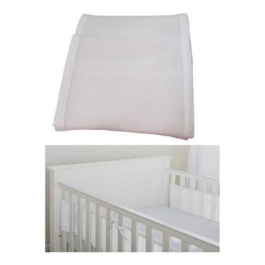 Imagem de Tela Protetora Grades Laterais Respirável Berço Americano