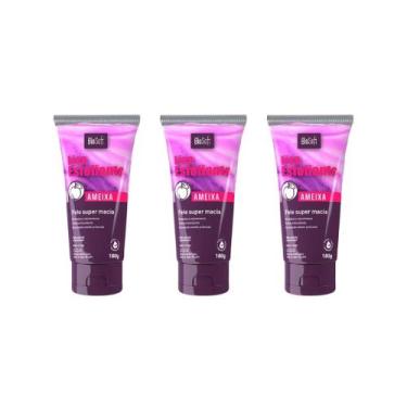 Imagem de Creme Esfoliante Soft hair 180g Ameixa - Kit C/ 3un