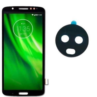 Imagem de Tela Display Lcd Touch Para Moto G6 Plus + Lente Camera