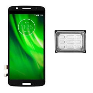 Imagem de Tela Display Lcd Touch Para Moto G6 Preto + Alto Falante