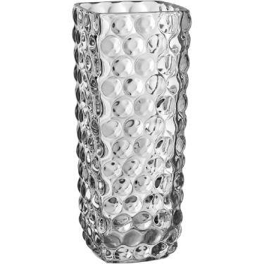 Imagem de VASO DECORATIVO PLANTA QUADRADO HOME&CO VIDRO 29x12x12cm TRANSPARENTE