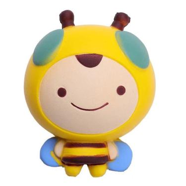 Imagem de Squishy Fidget Toy Anti Stress Abelhinha Macia Retorno Lento