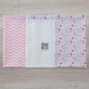 Imagem de Kit Para Bebe Cueiro 3 Peças Varias Estampas - Miguel Baby, Big dream